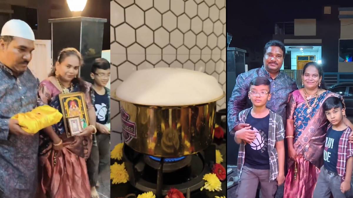 Hindu Griha Pravesh With a Muslim Husband: Interfaith Couple’s Ceremony Sparks Love, Curiosity and Debate