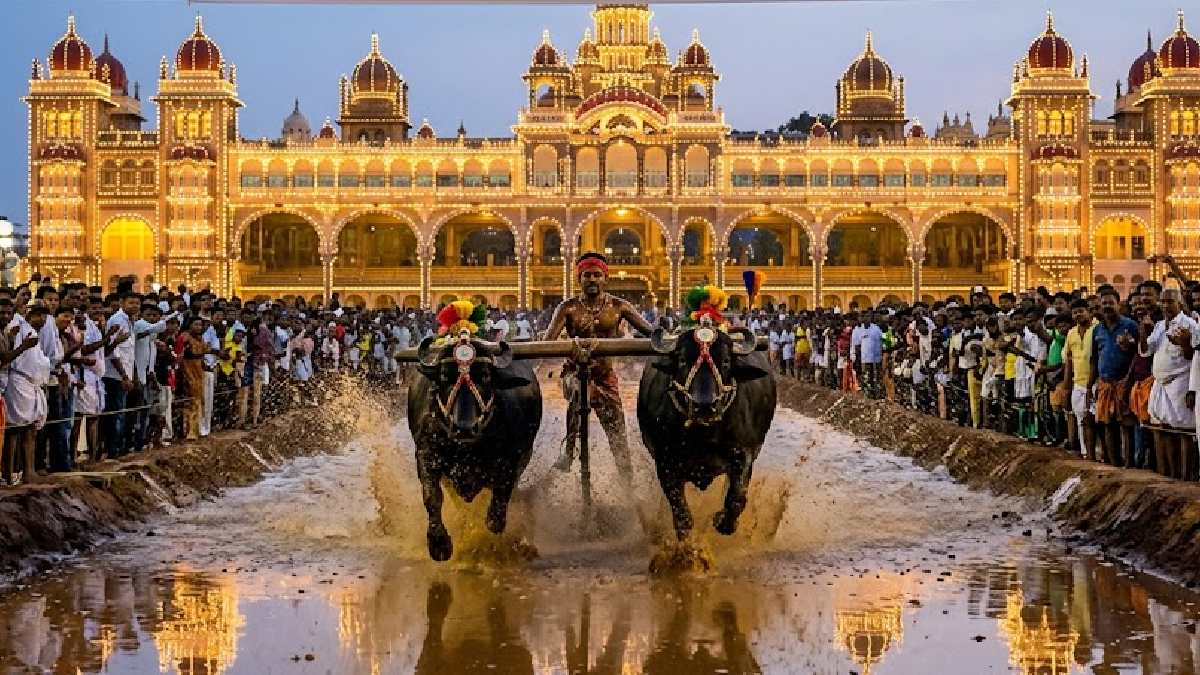 ಮೈಸೂರು ದಸರಾದಲ್ಲಿ ಕಂಬಳದ ಕಹಳೆ! ಸೆ.15ರಿಂದ ಟ್ರ್ಯಾಕ್‌ನಲ್ಲಿ ಕೋಣಗಳ ತಾಲೀಮು, 120ಕ್ಕೂ ಹೆಚ್ಚು ಜೋಡಿ ನಿರೀಕ್ಷೆ!!