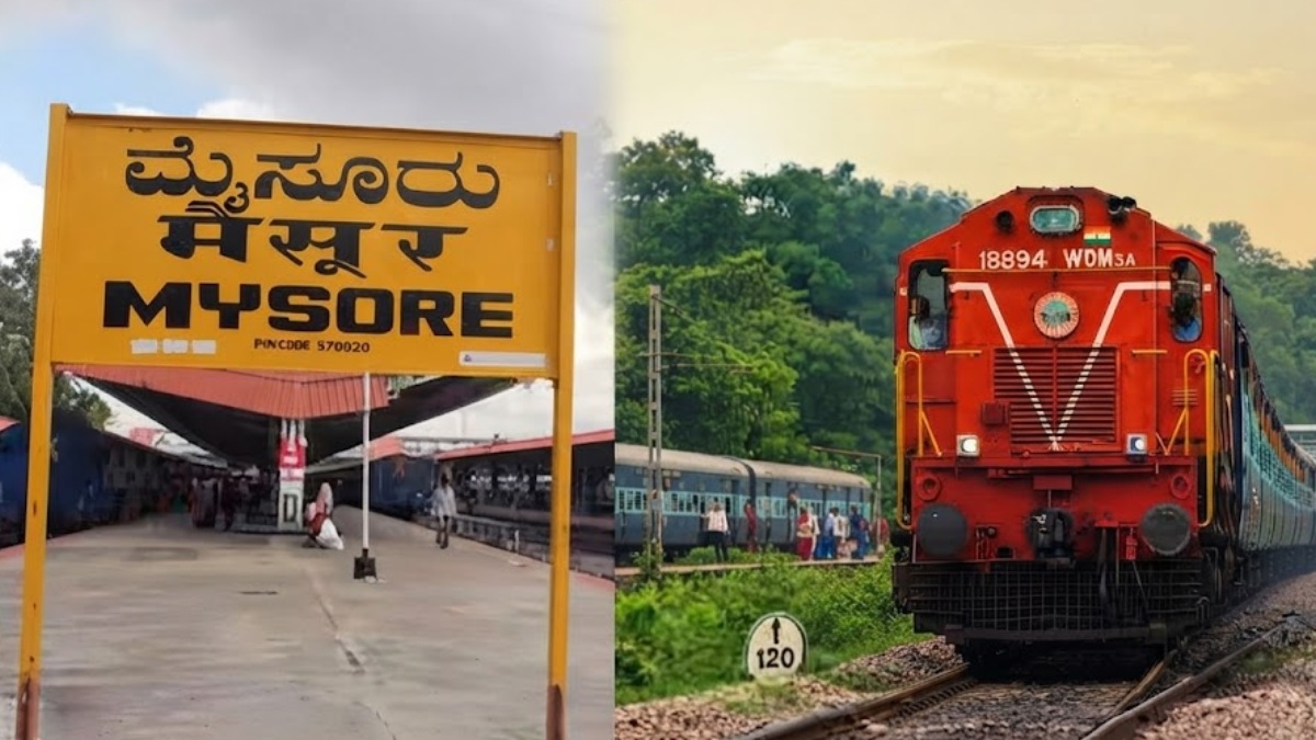 ಮೈಸೂರು ರೈಲ್ವೆ ಯಾರ್ಡ್‌ನಲ್ಲಿ ಕಾಮಗಾರಿ - 16 ರೈಲುಗಳ ಮೇಲೆ ಪರಿಣಾಮ, ಹಲವು ರೈಲುಗಳು ರದ್ದು!!