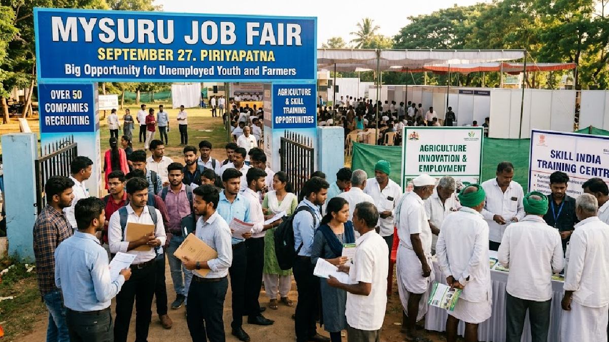 Mysuru Job Fair on September 27: Big Opportunity for Unemployed Youth and Farmers in Piriyapatna