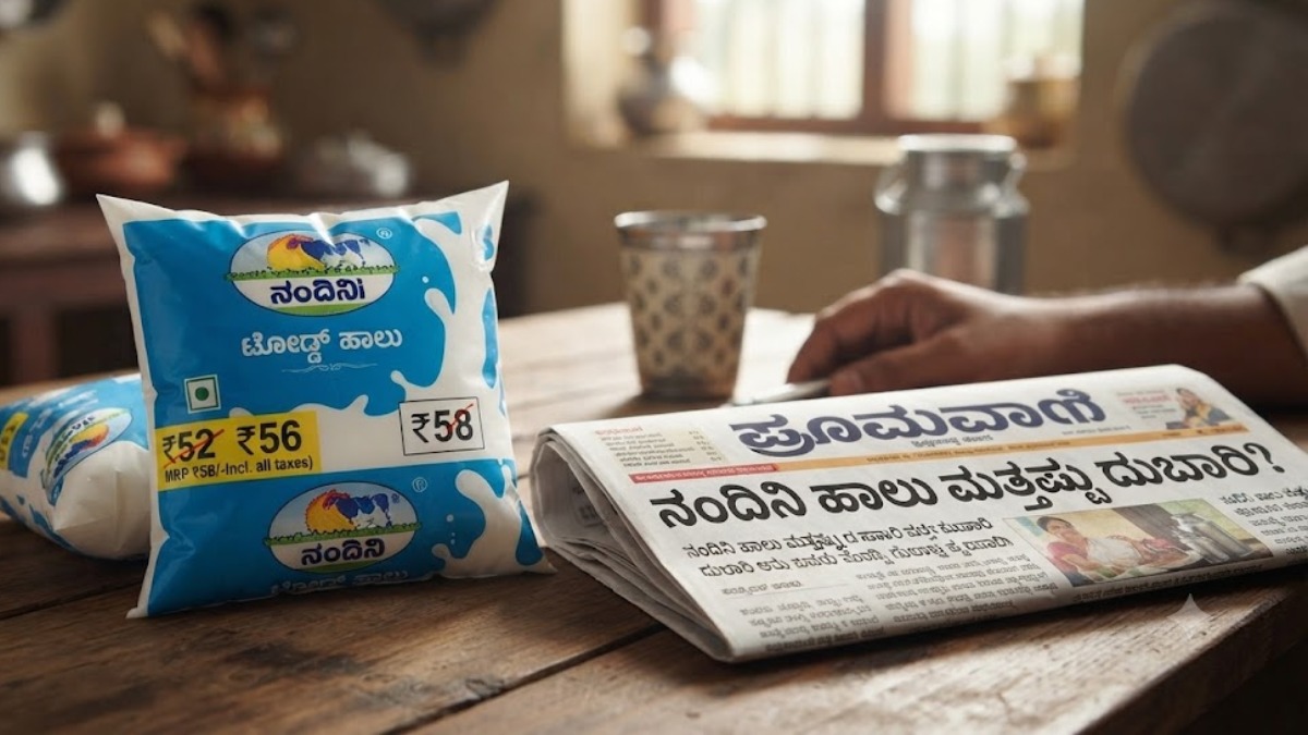 ನಂದಿನಿ ಹಾಲು ಮತ್ತಷ್ಟು ದುಬಾರಿ? ₹8 ಹೆಚ್ಚಳಕ್ಕೆ ಒತ್ತಾಯ, ಇಂದು ಅಂತಿಮ ನಿರ್ಧಾರ?!