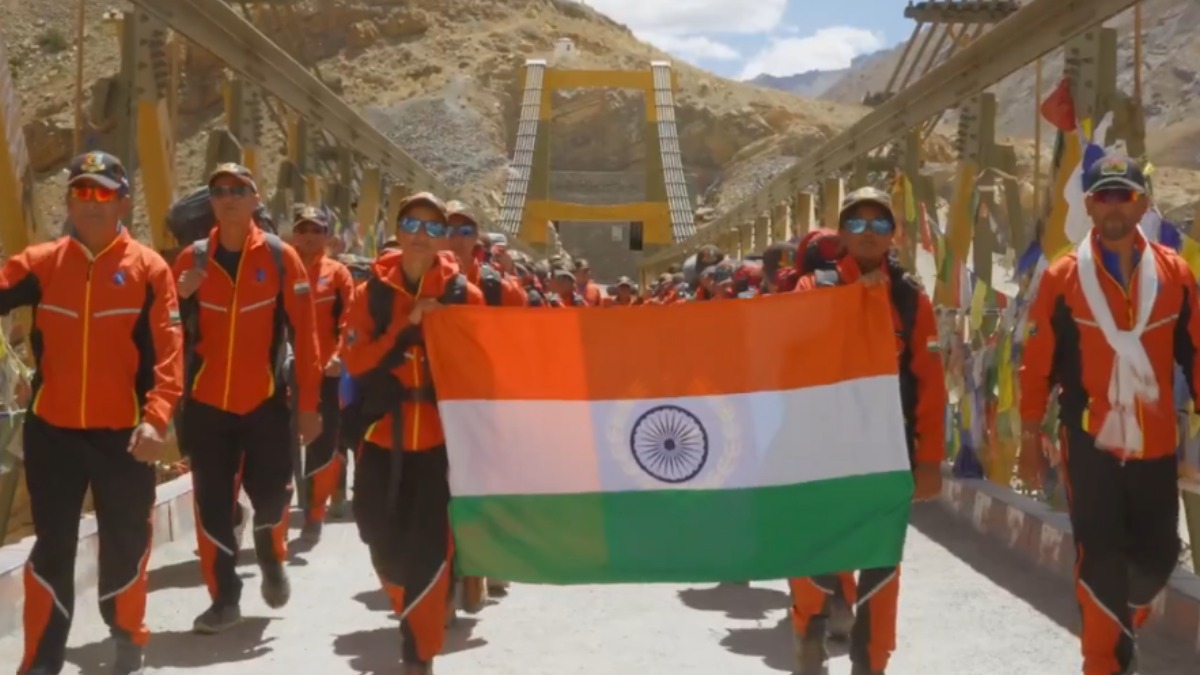 NCC Girl Cadets Conquer 250-Km Himalayan Trek From Kibber to Karzok