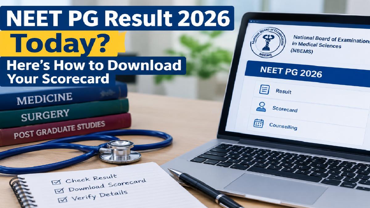 NEET PG Result 2026 Today? Here’s How to Download Your Scorecard