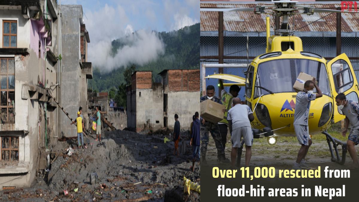 Nepal Floods: Over 11,000 Rescued as Death Toll Reaches 939, Search Operations Intensify