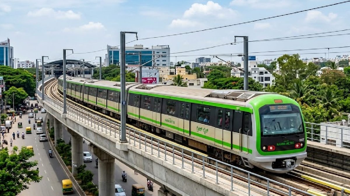 21 ಹೊಸ ಮೆಟ್ರೋ ರೈಲು ಆರು ಬೋಗಿ ರೈಲು | Photo Credit: AI