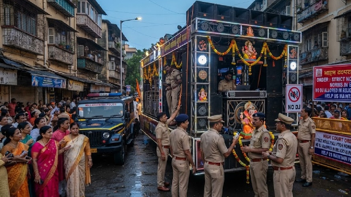 ಮಹಾರಾಷ್ಟ್ರದಲ್ಲಿ ಧಾರ್ಮಿಕ ಮೆರವಣಿಗೆಗಳ ಡಿಜೆ ಸೌಂಡ್‌ಗೆ ಹೈಕೋರ್ಟ್ ಬ್ರೇಕ್- ಶಬ್ದ ಮಾಲಿನ್ಯಕ್ಕೆ ಕಠಿಣ ಕ್ರಮ!!