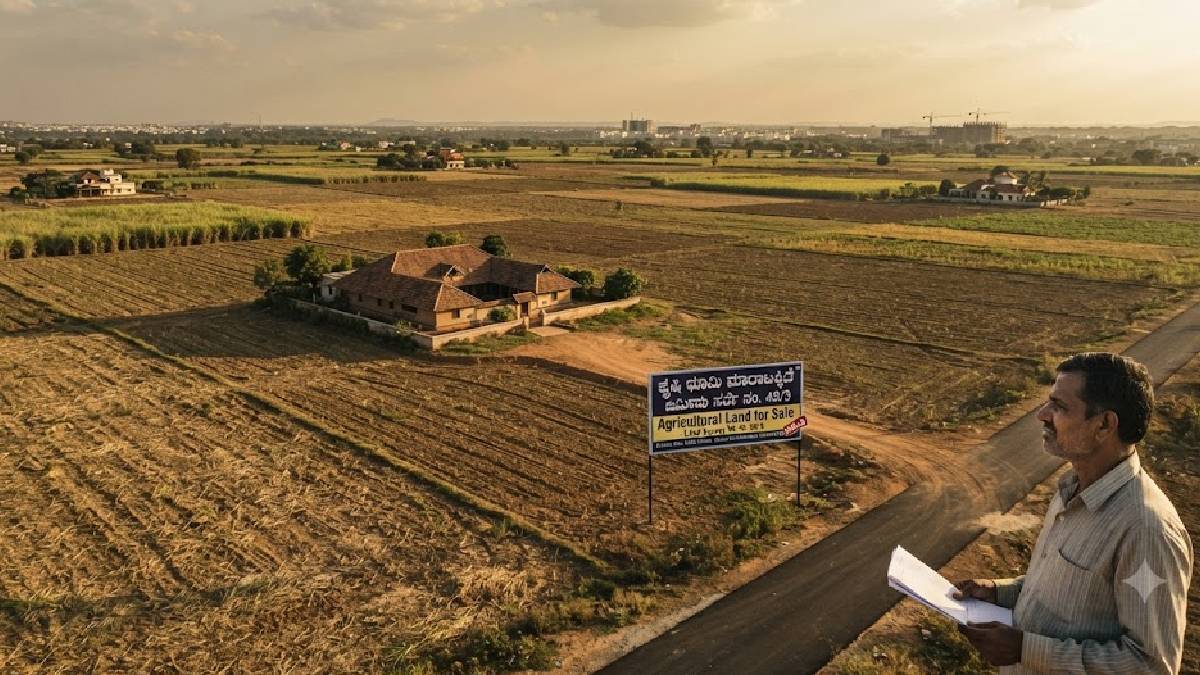 ಕೃಷಿ ಭೂಮಿ ಮಾರಾಟದಲ್ಲಿ ಉತ್ತರ ಕರ್ನಾಟಕದ್ದೇ ದೊಡ್ಡ ಪಾಲು; ವಿಜಯಪುರ, ಕಲಬುರಗಿಯಲ್ಲಿ ಹೆಚ್ಚಿದ ವಹಿವಾಟು!!