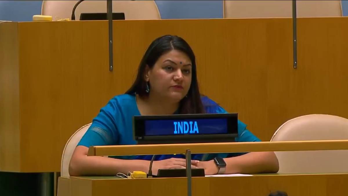 India Responds to Shehbaz Sharif at UN | Petal Gahlot | Photo Credit: https://x.com/ANI /  United Nations