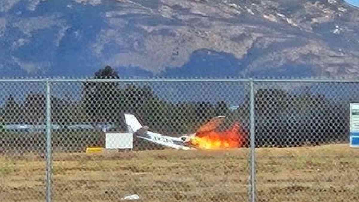 San Diego Plane Crash: Aircraft Bursts Into Flames on Runway, 2 Dead
