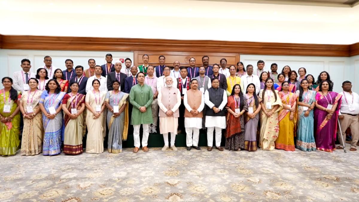 PM Modi Urges Teachers To Nurture Creativity, Spot Hidden Talent In Students