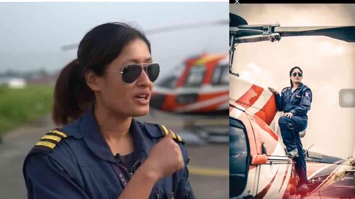 Nepal’s First Female Helicopter Captain Priya Adhikari: The Woman Behind 100 Rescue Missions in Six Days