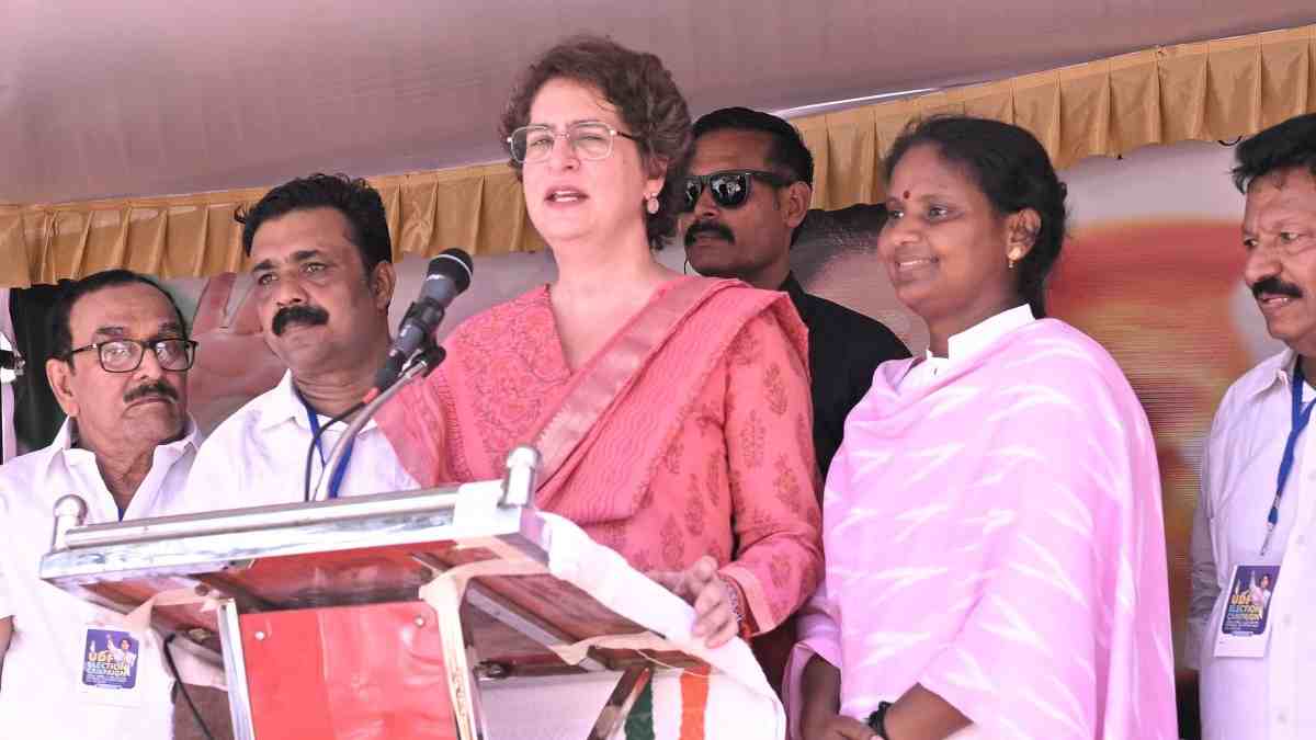 Priyanka Gandhi’s Office Warns of Fake AI Videos Promoting Investment Scams