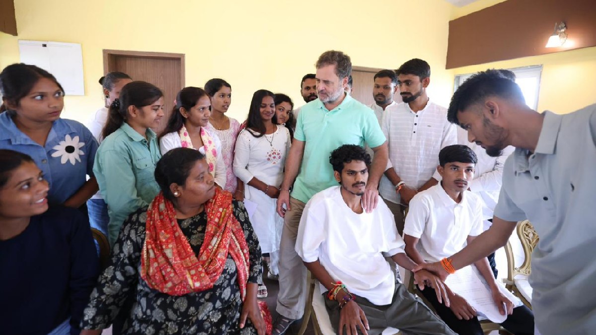 Rahul Gandhi Backs Tribal Students In Nashik, Says Education Must Be A Right For Every Student