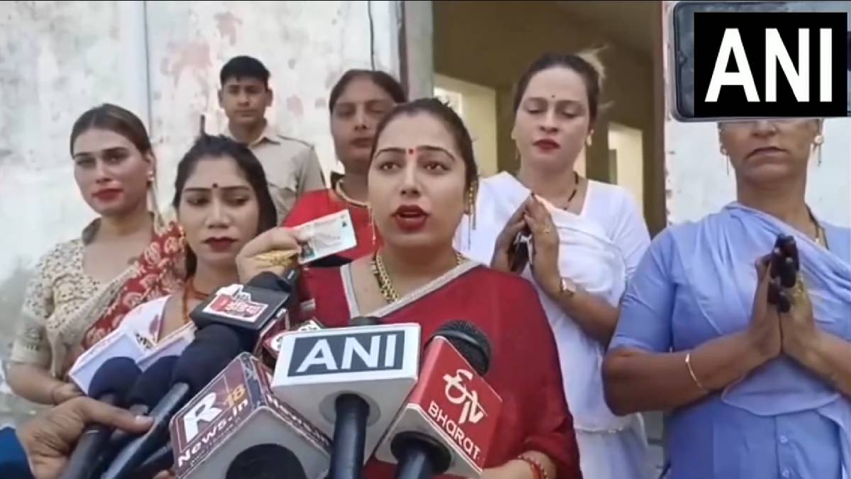 “We Have Come to Cast Our Votes”: Transgender Voters Participate in Rajasthan Civic Poll, Riya Didi Appeals for Higher Turnout