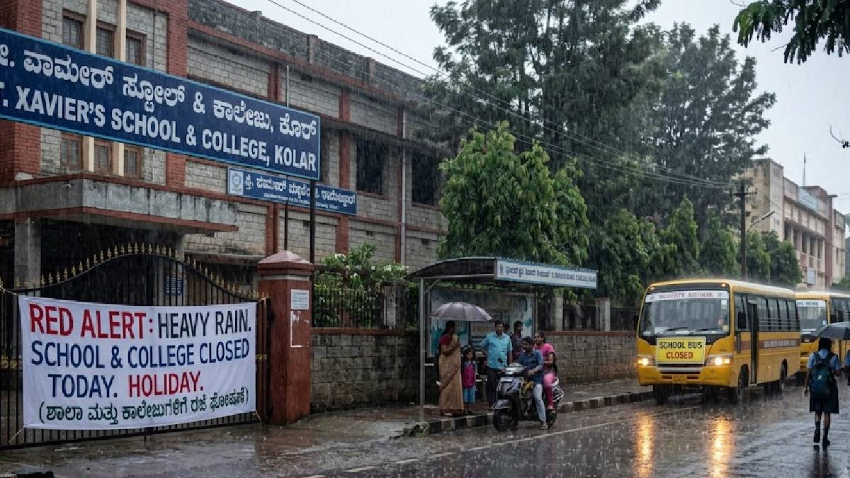 ಮಳೆ, ಬಿರುಗಾಳಿ, ಭೂಕುಸಿತದ ಆತಂಕ - ಶಾಲಾ ಕಾಲೇಜುಗಳಿಗೆ ರಜೆ ಘೋಷಣೆ!!