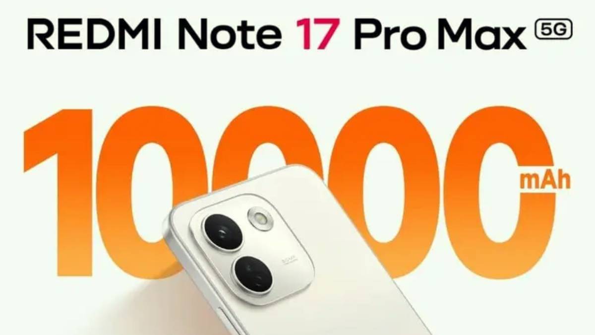 Redmi Note 17 Pro Max 5G India Launch Teased: 10,000mAh Battery, 100W Charging and More