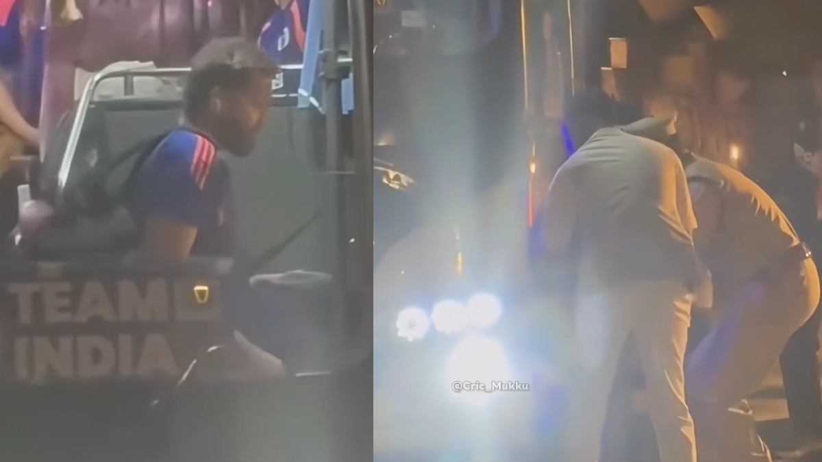 Rohit Sharma’s Viral Bus Moment Leaves Fans Concerned After West Indies Win