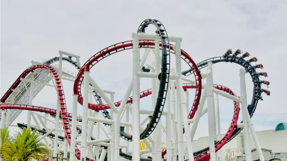X2 roller coaster at Six Flags Magic Mountain | Photo Credit: https://www.pexels.com/