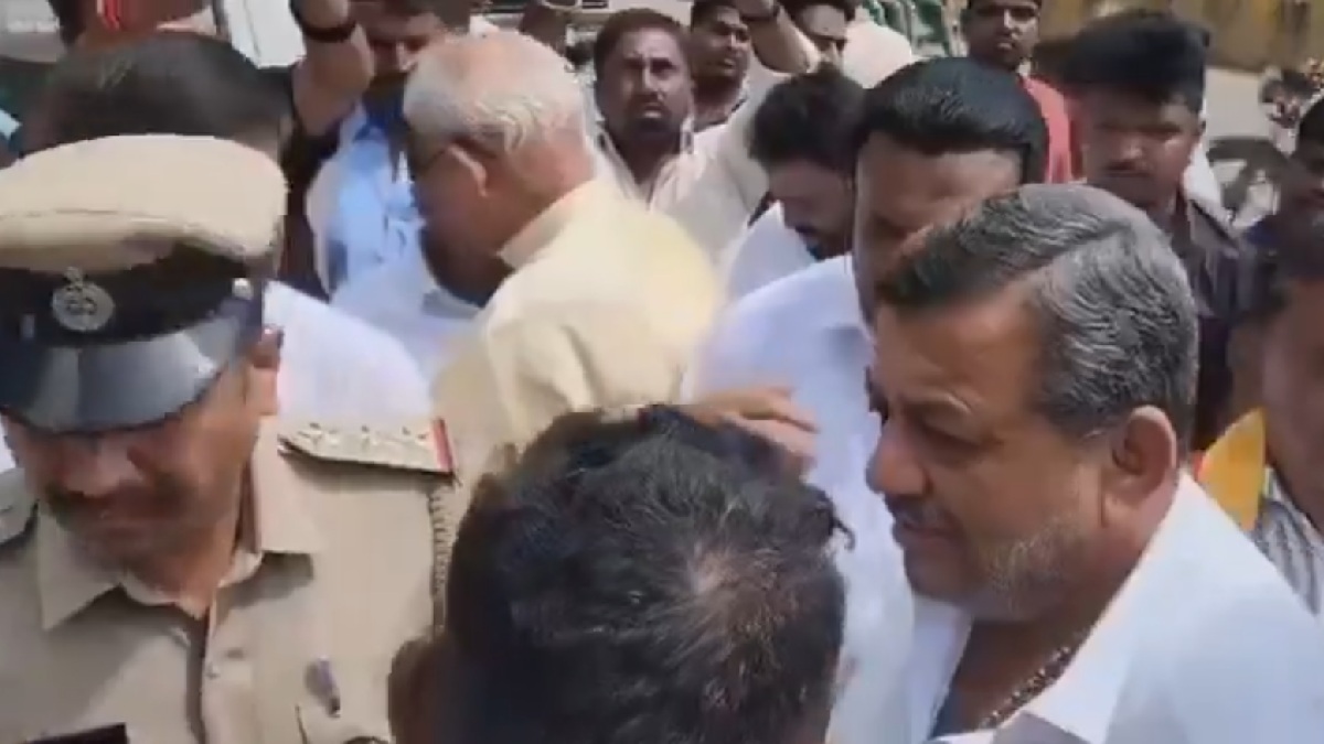 Karnataka Minister Under Fire After Alleged Personal Attack on BJP MLA at Public Meeting