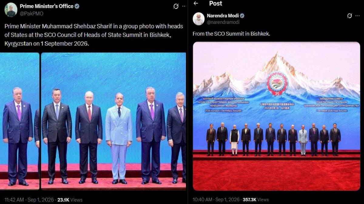 “Peak Insecurity?” Pakistan PMO Shares Cropped SCO Group Photo While PM Modi Posts Full Image