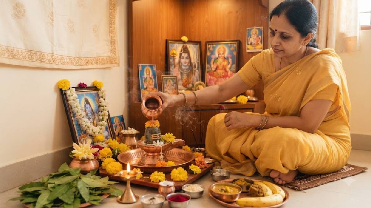 ಶ್ರಾವಣ ಗುರುವಾರ ತಪ್ಪದೇ ಮಾಡಿ ಈ ಪೂಜೆ | Photo Credit: blob:https://gemini.google.com