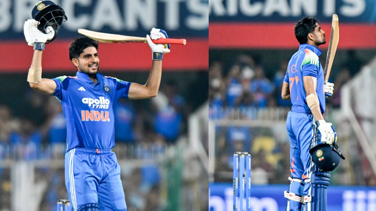 Shubman Gill Scripts History with Sensational Double Century Against West Indies in 2nd ODI