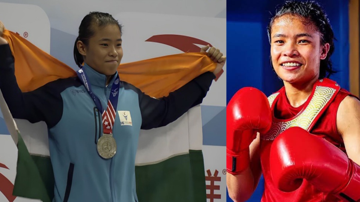 Roshibina Devi Creates History | Photo Credit: https://x.com/ani_digital/    |     https://x.com/Vishii14/