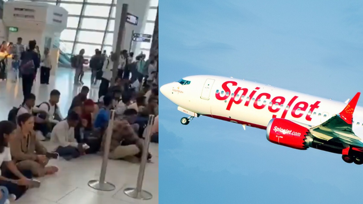“SpiceJet Chor Hai” Slogans at Delhi Airport as Dubai Flights Face 24-Hour Delay