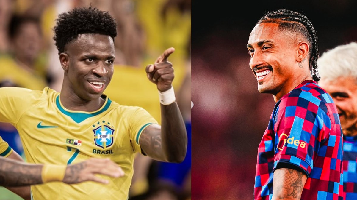 Brazil Bring Vinicius Jr, Raphinha To India As 26-Man Squad Is Announced