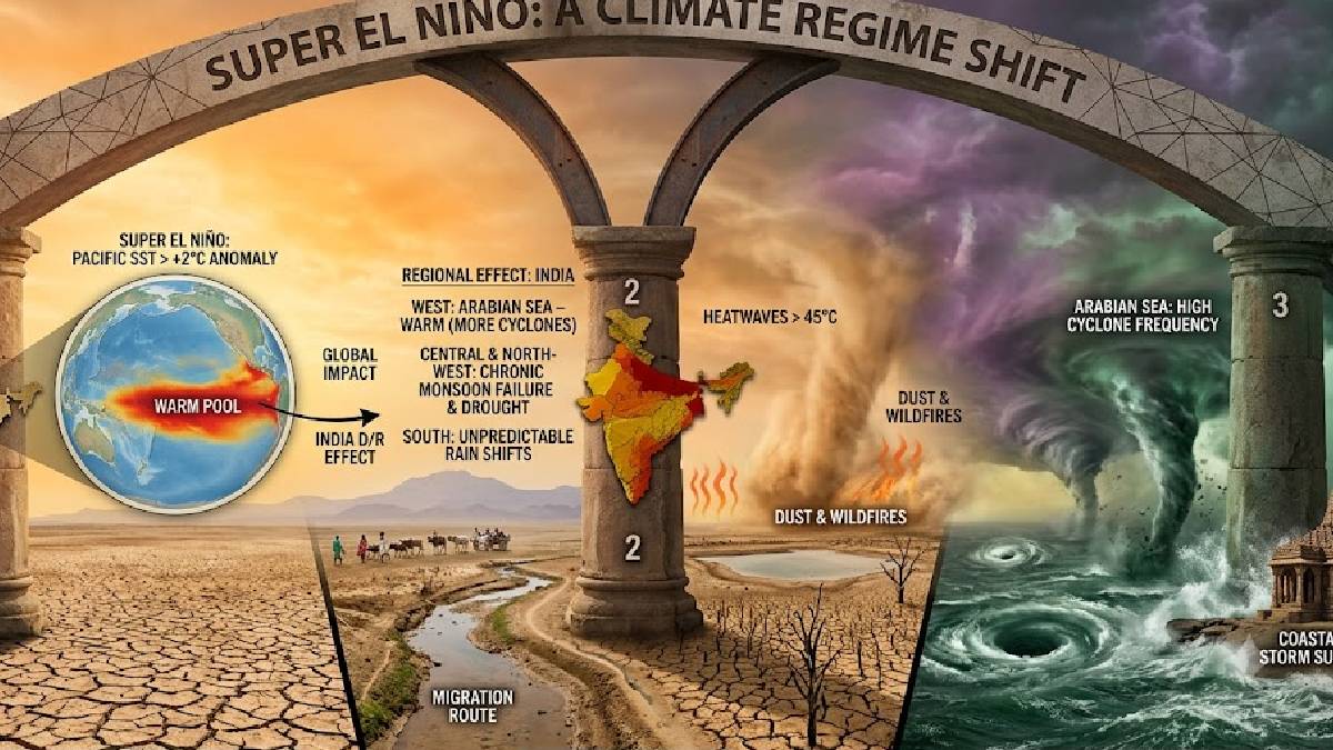 ಸೂಪರ್ ಎಲ್-ನಿನೊ ಎಫೆಕ್ಟ್ - ಭಾರತದಲ್ಲಿ 16,000 ಹೆಚ್ಚುವರಿ ಸಾವುಗಳ ಅಂದಾಜು, ಕರ್ನಾಟಕಕ್ಕೂ ಆತಂಕ!!