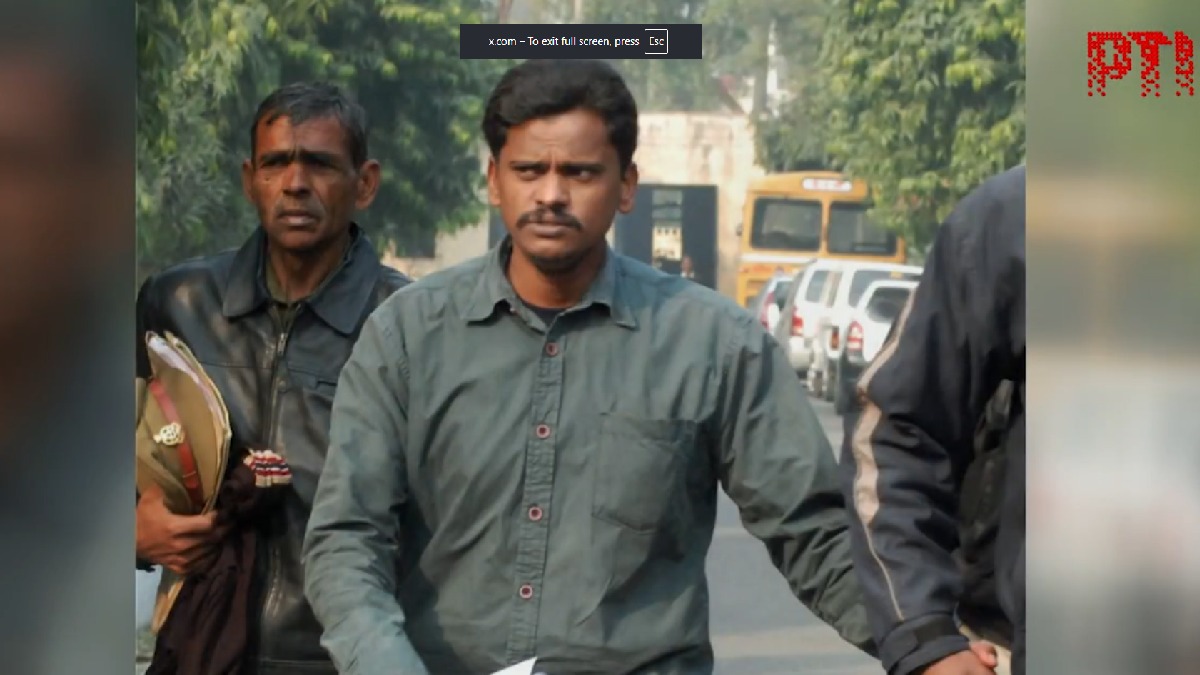 Surendra Koli, Nithari case convict, in Haridwar. | Photo Credit: https://x.com/PTI_News
