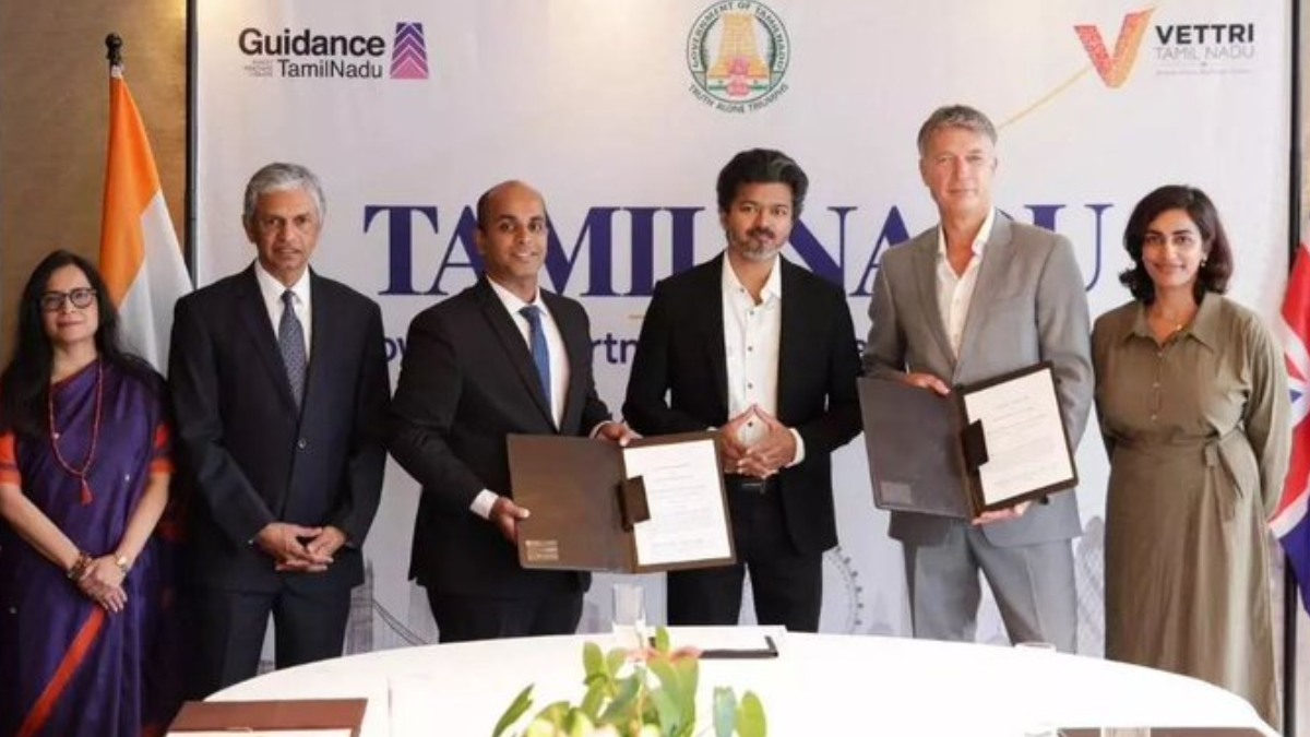 Tamil Nadu CM Vijay’s UK Visit Secures ₹15,300 Crore Investment Commitments, Over 10,000 Jobs