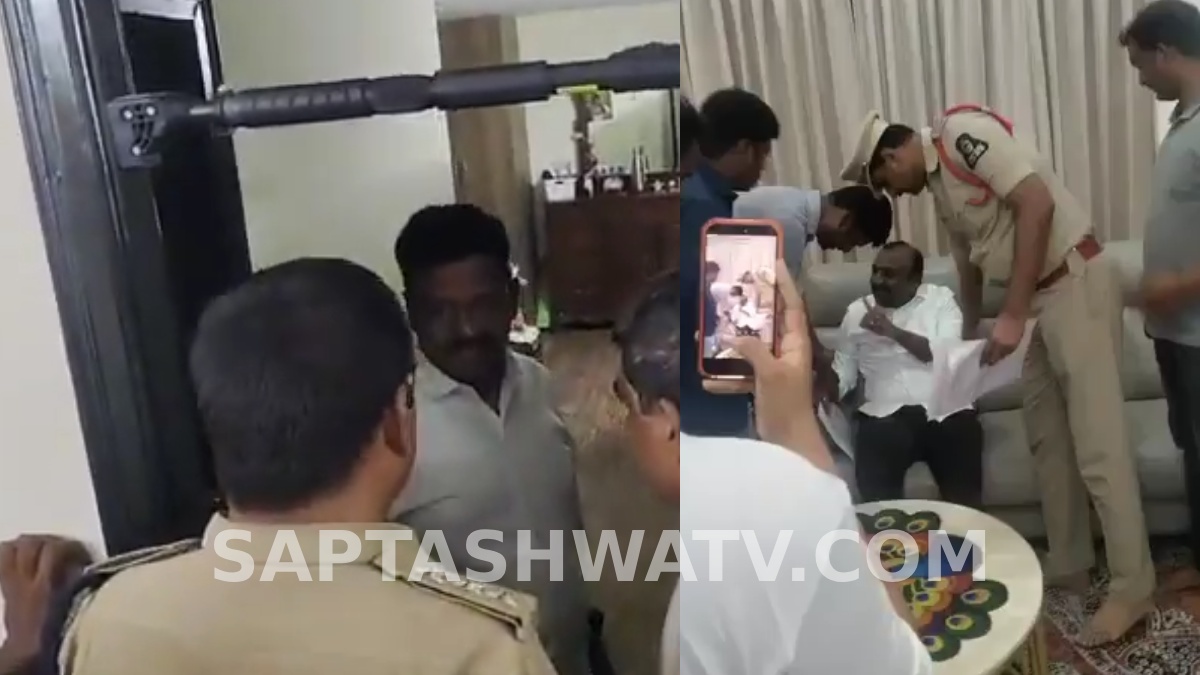 ತೆಲಂಗಾಣ ವಿಧಾನಸಭೆ ಕಲಾಪ ಆರಂಭಕ್ಕೂ ಮುನ್ನ BRS MLCಗಳ ಬಂಧನ!!