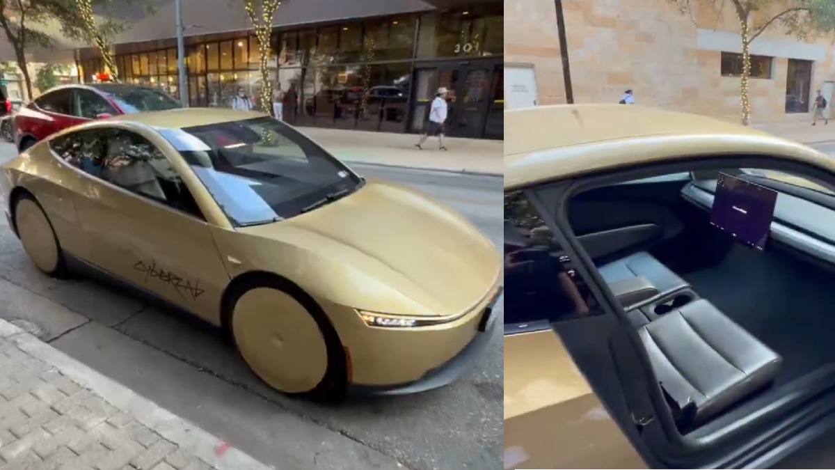 Tesla’s Gold Cybercab Debuts in Austin, Bringing Futuristic Robotaxis Closer to Reality