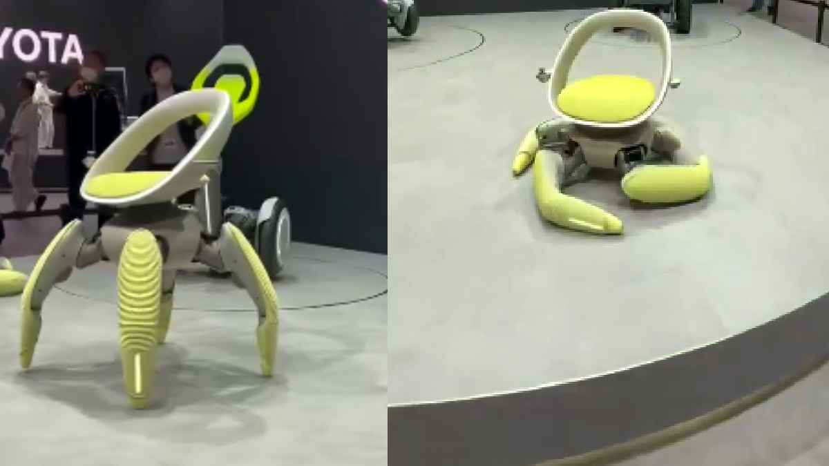 Toyota’s Walking Chair Can Climb Stairs Where Wheelchairs Stop