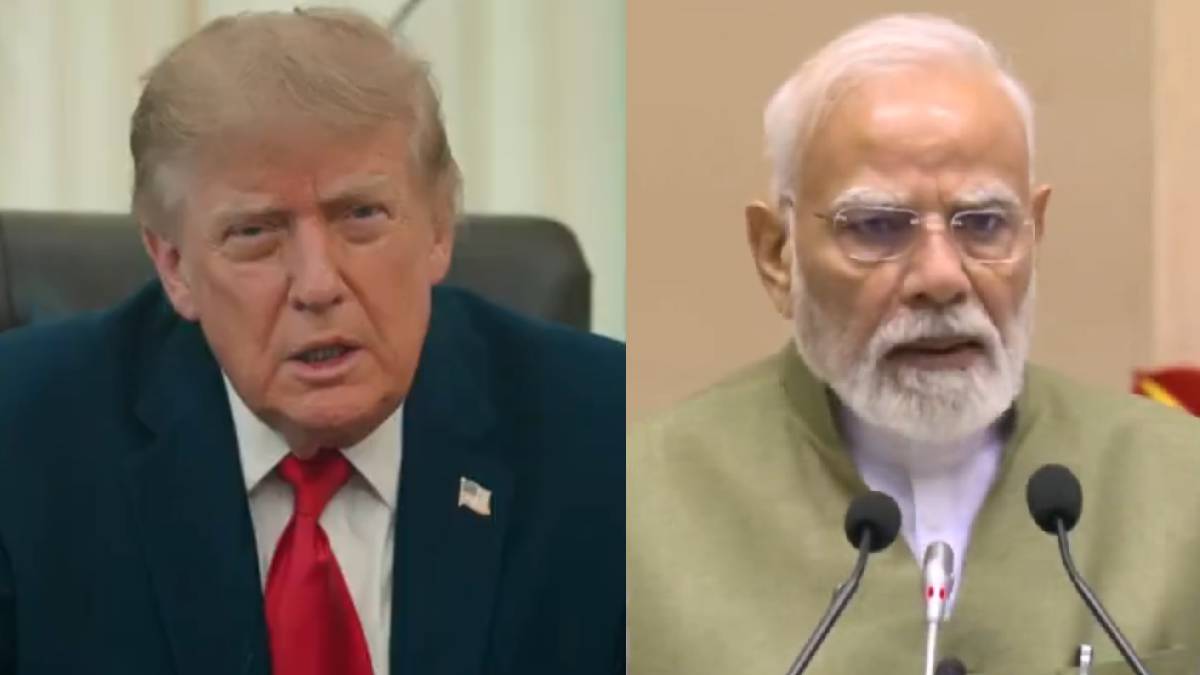 ಜಿನ್‌ಪಿಂಗ್ ಭೇಟಿ ಮುನ್ನ ಟ್ರಂಪ್ ಸಹಿ | Photo Credit: https://x.com/realDonaldTrump / https://x.com/narendramodi