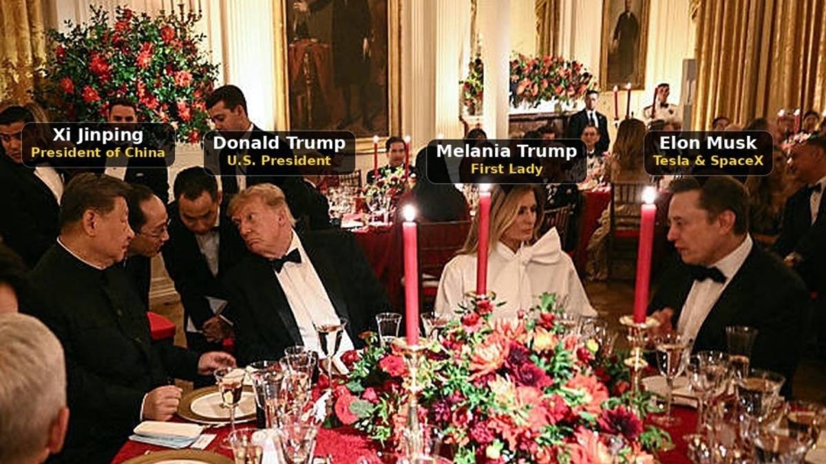 Trump-Xi State Dinner: Elon Musk, Sam Altman, Jensen Huang, Tim Cook, Zuckerberg and Bezos Gather at White House