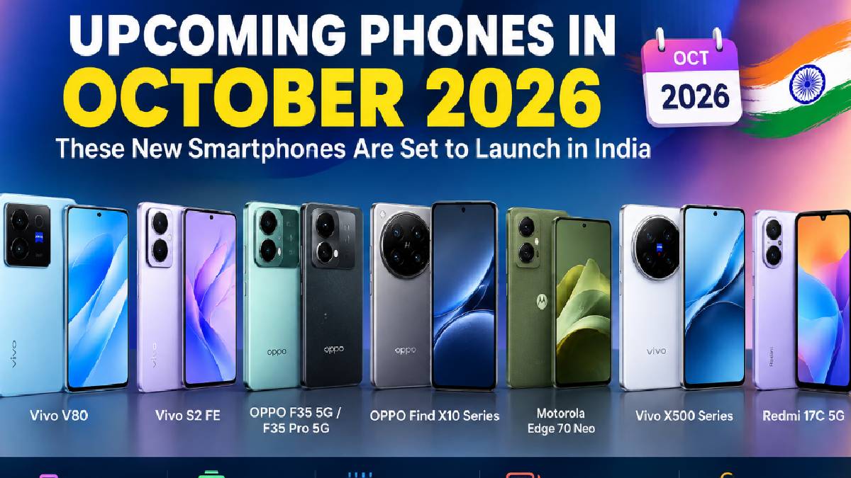 Upcoming Smartphones October 2026 | Photo Credit: AI Image