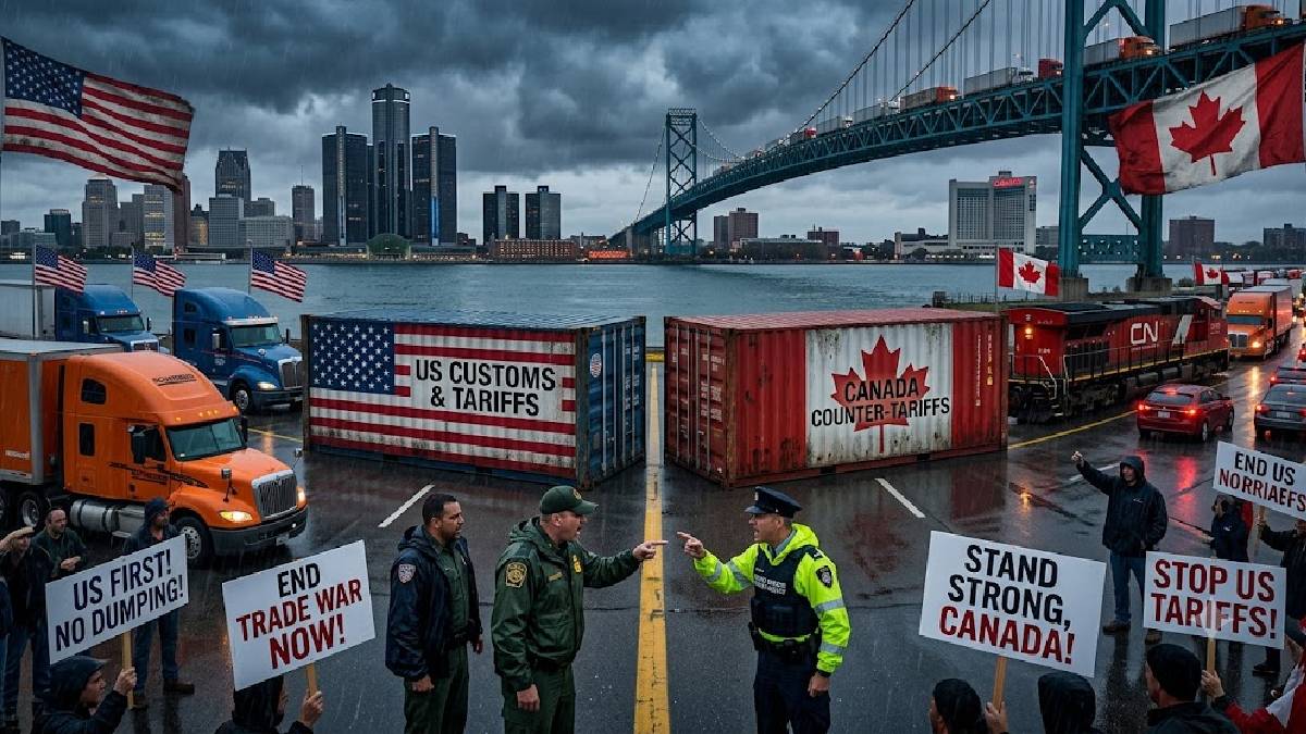 Trump Escalates US-Canada Trade War With Import Bans on Canadian Alcohol, Dairy and Motorcycles