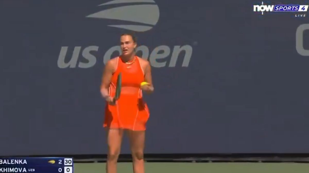 Sabalenka Stops Play at US Open, Points Out Strong Marijuana Smell From Crowd