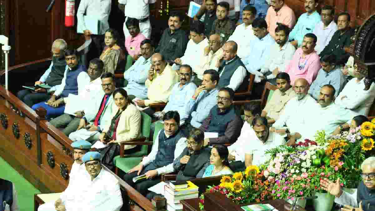 ವಂದೇ ಮಾತರಂ ವಿಚಾರಕ್ಕೆ ರಣರಂಗವಾದ ಪರಿಷತ್ | Photo Credit: https://x.com/DKShivakumar