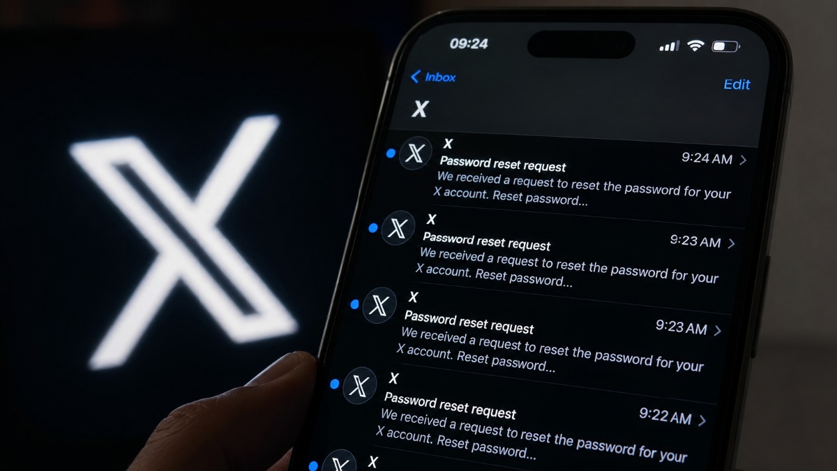 X Users Hit By Wave Of Password Reset Emails; Company Says No Breach Found So Far