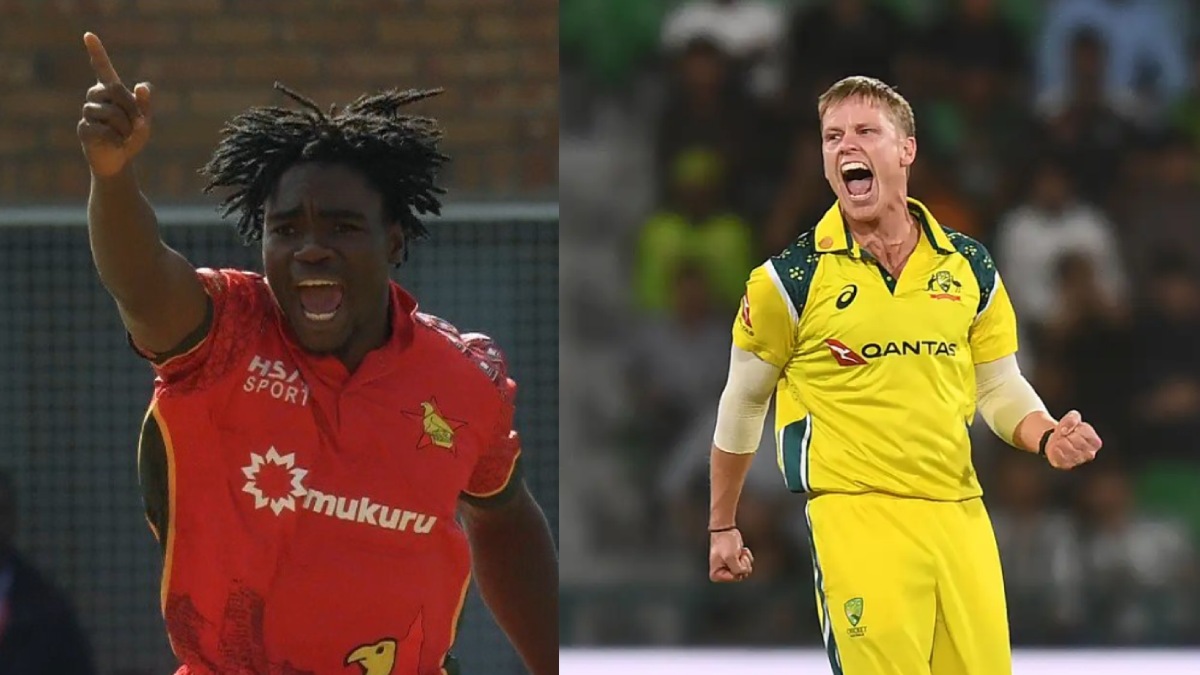 Australia vs Zimbabwe 2nd ODI | Photo Credit: https://x.com/SakSpeaksHQ/    |    https://x.com/weymarplanet/