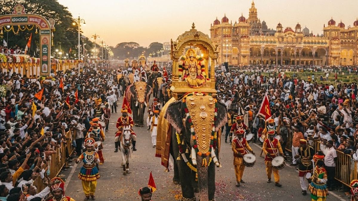 Mysuru Dasara: Elephant Abhimanyu to Arrive at Palace Today, Set to Participate as Nishane Elephant