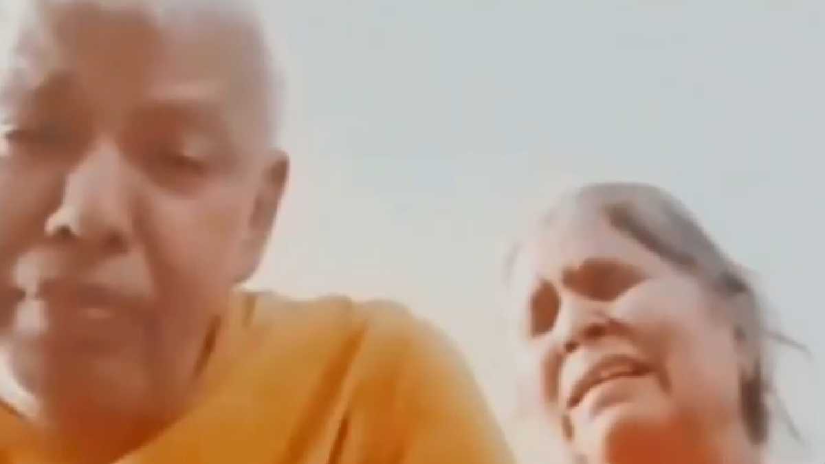 Agra elderly couple speaks about alleged family dispute | Photo Credit: https://x.com/NewsAlgebraIND