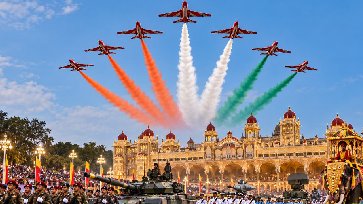 Mysuru Dasara 2026: Surya Kiran Air Show and Defence Forces’ Grand Showcase Set to Add Thrill