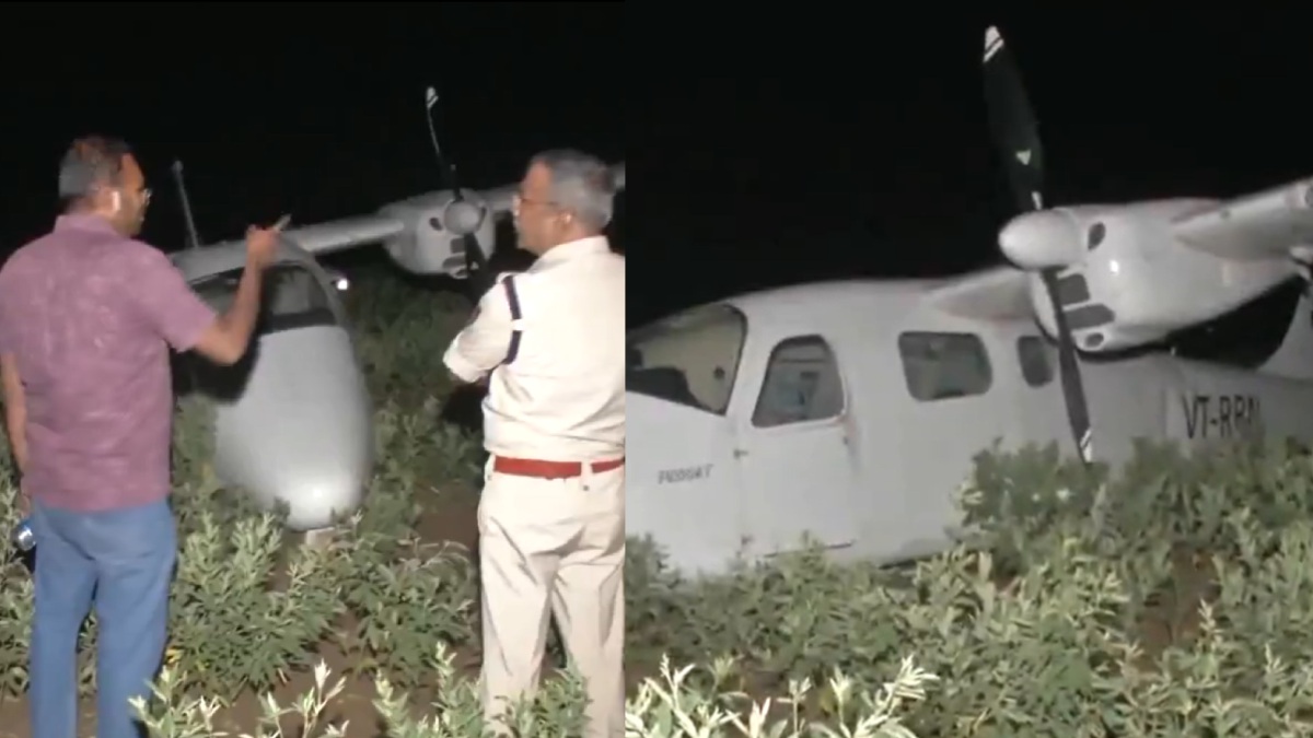 Kalaburagi Aircraft Emergency Landing: Instructor and Trainee Escape Unhurt