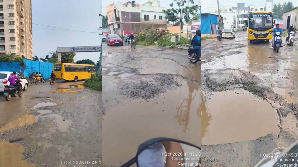 Anekal Road Crisis: Dust Pollution & Residents’ Complaints | Photo Credit: https://x.com/arivuexpress