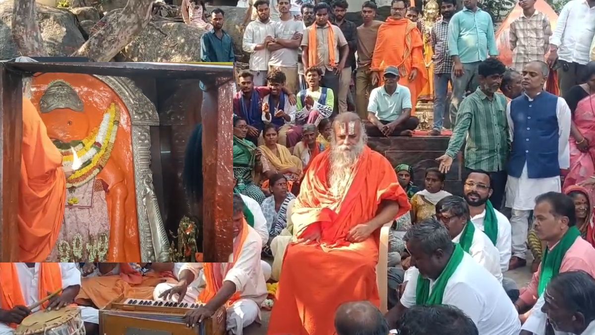 ಕೊಪ್ಪಳ ಅಂಜನಾದ್ರಿ ವಿವಾದ - ಹೈಕೋರ್ಟ್ ಆದೇಶದ ಬಳಿಕ ಬೆಟ್ಟಕ್ಕೆ ಮರಳಿದ ವಿದ್ಯಾದಾಸ ಬಾಬಾ!!