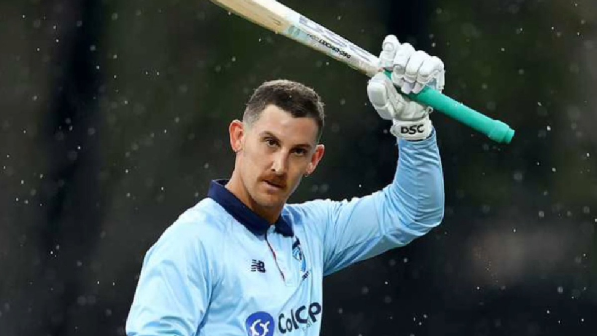 Nic Maddinson batting for Australia against South Africa in Durban. | Photo Credit: https://x.com/venkymama100